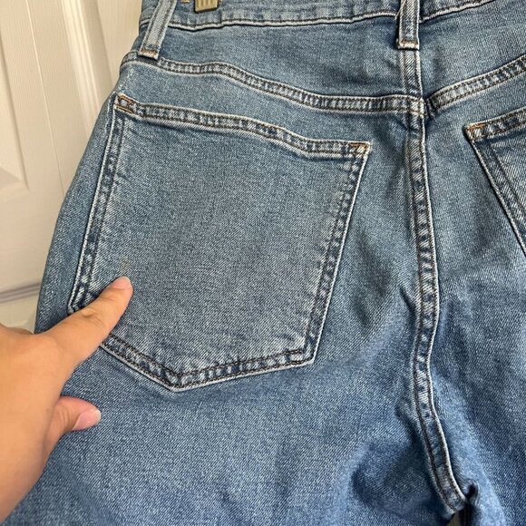 Madewell The Perfect Vintage Straight Montville Wash Blue Jeans Women's Size 28 - Picture 7 of 13
